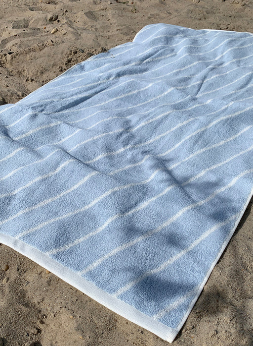 Raita Towel - 50x100 cm - Cloud / Ice Blue par OYOY Living Design - OYOY Mini | Jourès