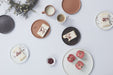 Inka Lunch/Dessert Plate - Pack of 2 - White / Light Brown par OYOY Living Design - OYOY Mini | Jourès