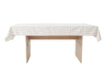 Grid Tablecloth Offwhite / Red - 260x140 cm par OYOY Living Design - $100 et plus | Jourès