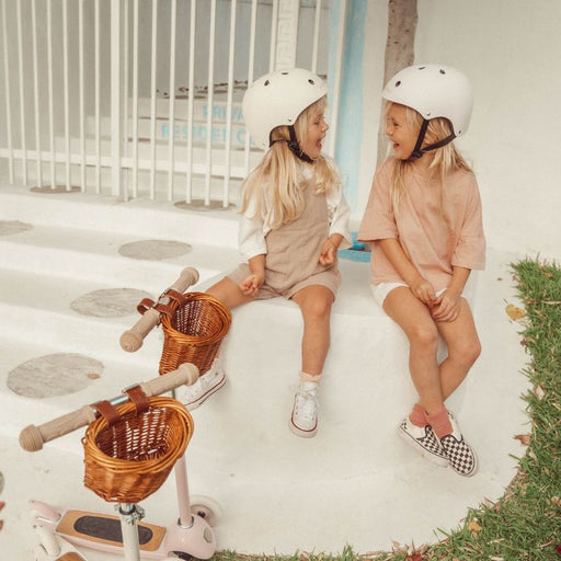 Banwood Classic Helmet - Kids - Matte Cream par Banwood - Outdoor toys | Jourès