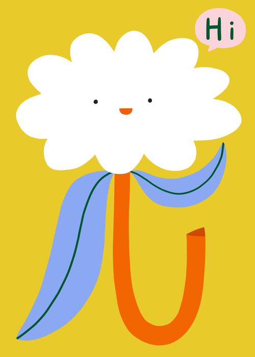 Hi Flower 01 par Paper Collective - Paper Collective | Jourès