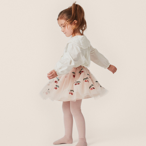 Yvonne Tulle Skirt - 2y to 4y - Cherry par Konges Sløjd - New in | Jourès