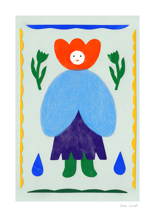 Personnage Fleur par Paper Collective - Black Friday 2024 | Jourès