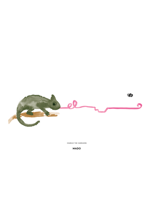Charlie the Chameleon par Paper Collective - Produits | Jourès
