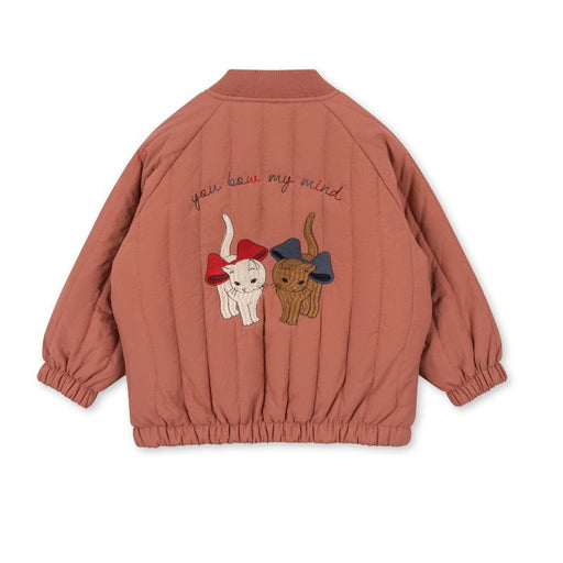 Juno Bomber Jacket - 12M to 6Y - Canyon Rose par Konges Sløjd - Gifts $100 and more | Jourès