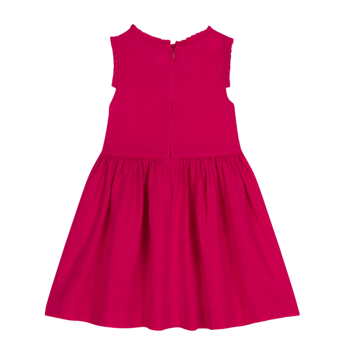 Sleeveless Dress - 4Y to 6Y - Delhi Rose par Petit Bateau - Dresses & skirts | Jourès