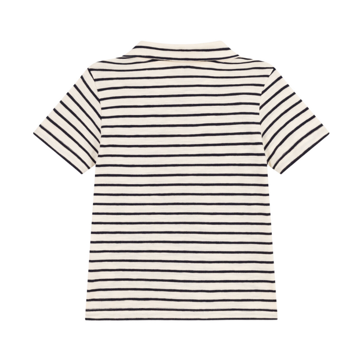 Polo T-Shirt - 5-6Y - Stripes par Petit Bateau - New in | Jourès