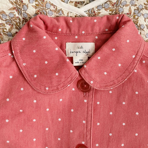 Nola Shirt Jacket - 12m to 6Y - Mahogany dot par Konges Sløjd - Gifts $100 and more | Jourès