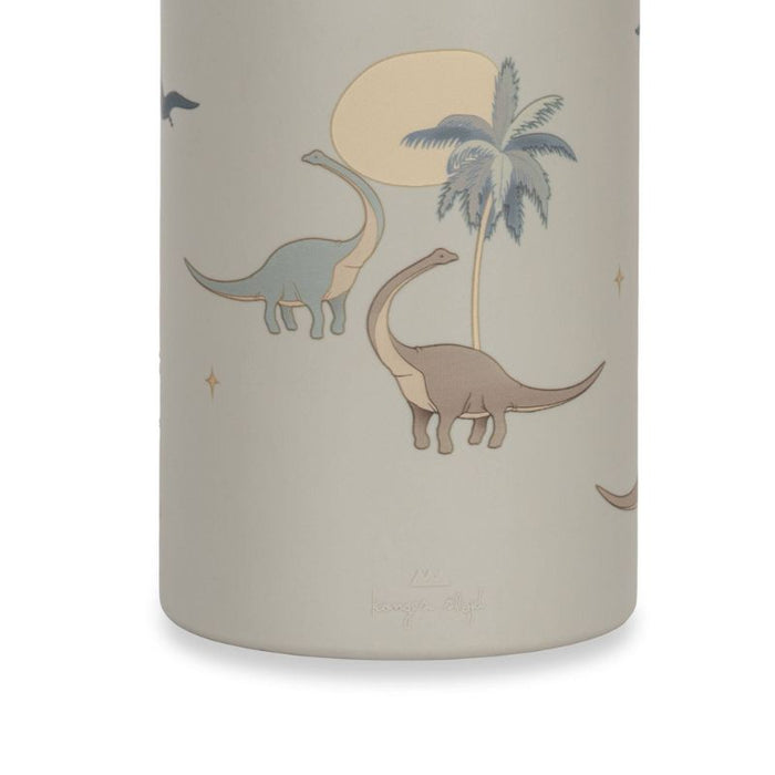 Silicone Drinking Bottle - Dino par Konges Sløjd - Eating & Bibs | Jourès
