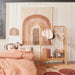 Wall Rug - Follow The Rainbow - Choco par OYOY Living Design - Living Room | Jourès