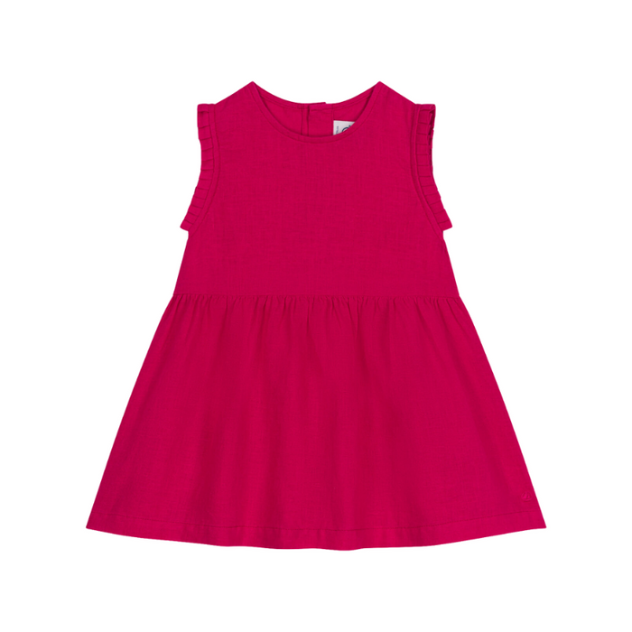 Sleeveless Dress - 6m to 18m - Delhi Rose par Petit Bateau - Gifts $100 and more | Jourès