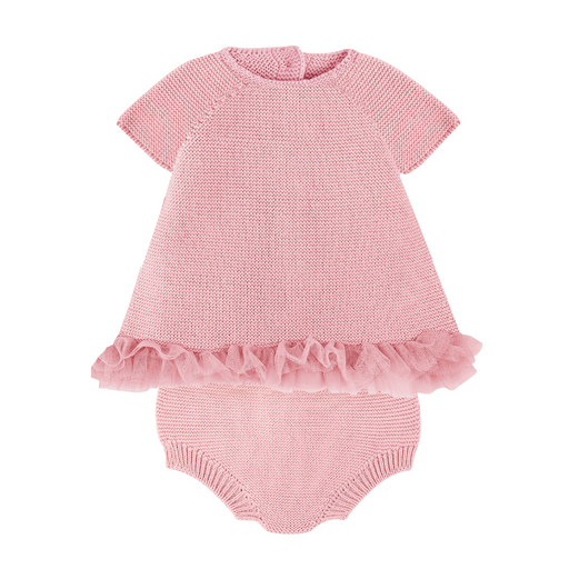 Tulle Set - 1m to 12m - Pale Pink par Condor - Baby Shower Gifts | Jourès