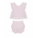 Blouse and short set - 3m to 12m - Pink par Patachou - Clothing | Jourès