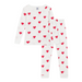 Organic Cotton 2-pce Pyjamas - 2Y to 6Y - Hearts par Petit Bateau - The Love Collection | Jourès