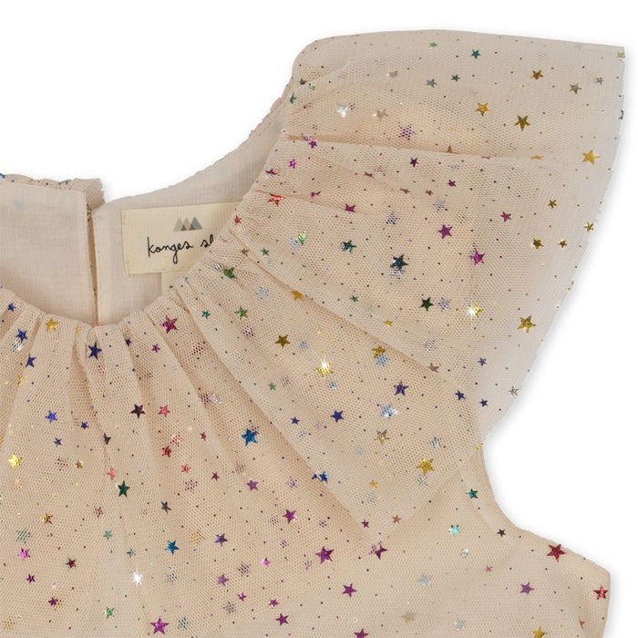 Fairy Dress - 12m to 4Y - Étoile Multi / Brazilian Sand par Konges Sløjd - New in | Jourès
