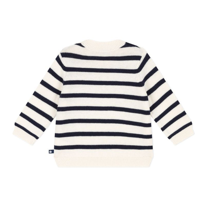 Wool Shirt - 12m to 36m - Marinière par Petit Bateau - New in | Jourès