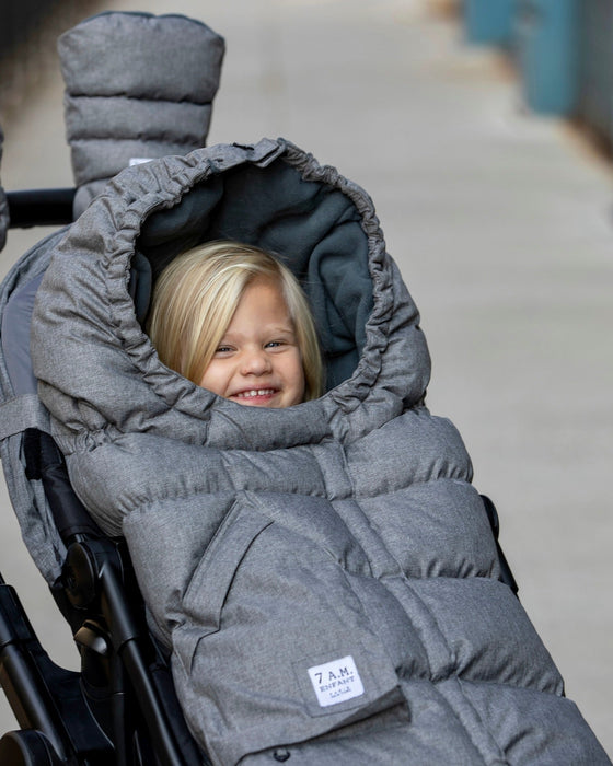 Blanket 212 evolution - Heathers par 7AM Enfant Canada - Stroller Accessories | Jourès