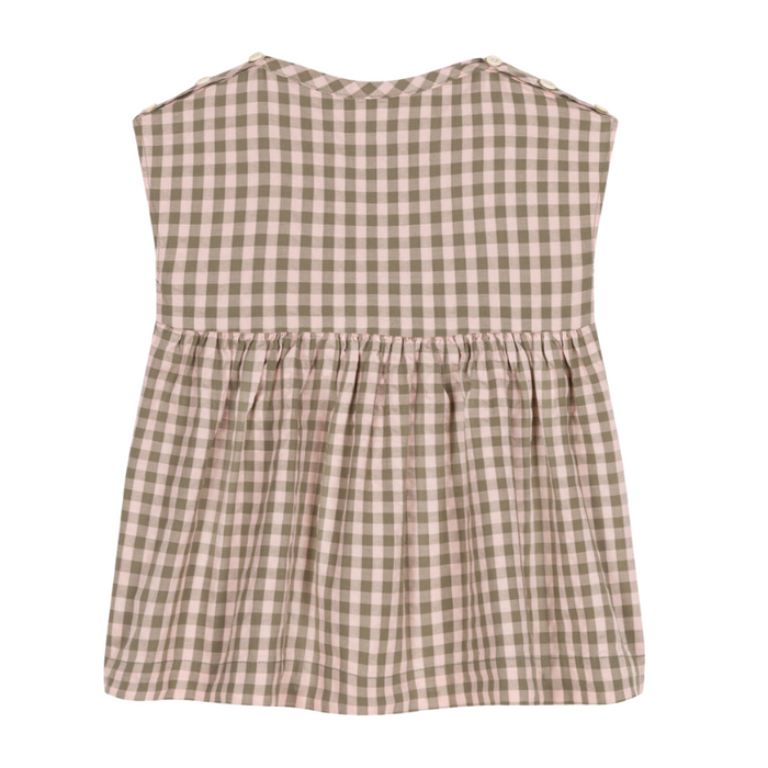 Sleeveless Dress - 12m to 36m - Marecage/Saline par Petit Bateau - Clothing | Jourès