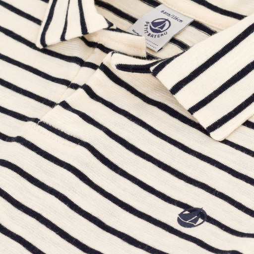Polo T-Shirt - 5-6Y - Stripes par Petit Bateau - Products | Jourès