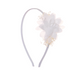 Headband Flower - One size - Ivory par Patachou - Vêtements | Jourès