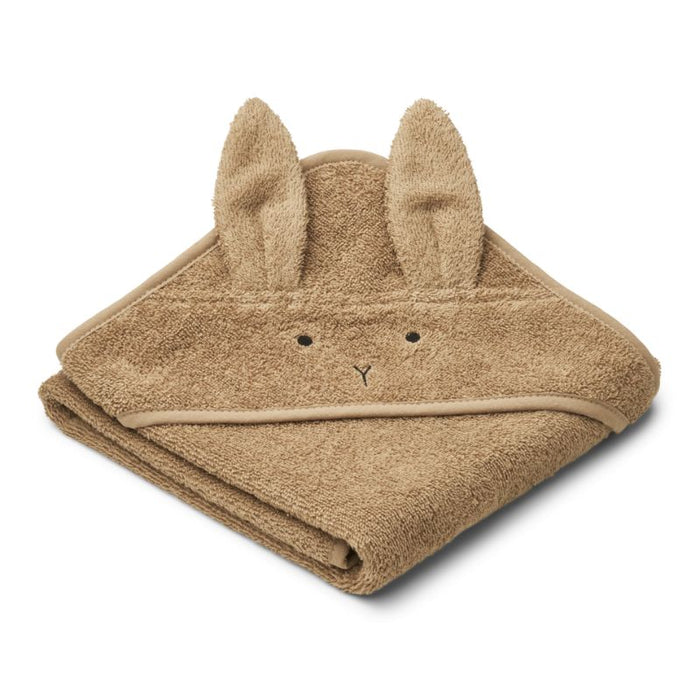 Albert Hooded Towel - Rabbit / Oat par Liewood - Decor and Furniture | Jourès