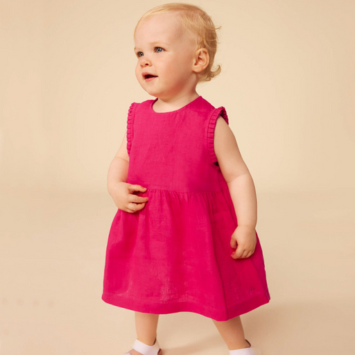 Sleeveless Dress - 6m to 18m - Delhi Rose par Petit Bateau - Gifts $100 and more | Jourès