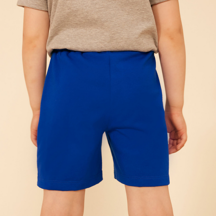 Coton Shorts - 3Y to 6Y - Blue par Petit Bateau - Clothing | Jourès