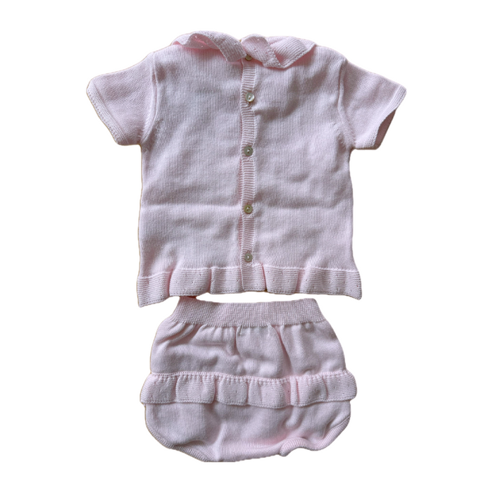 Newborn Shirt and Bloomer - 3m to 12m - Soft Pink par Dr.Kid - The Sun Collection | Jourès