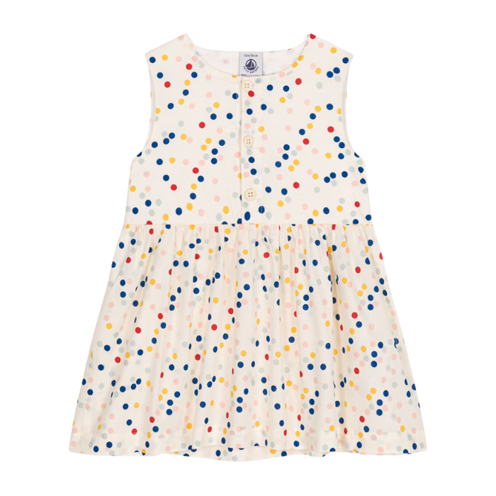 Summer Dress - 6m to 36m - Dots par Petit Bateau - Soleil, été, bonheur ! | Jourès
