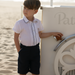 Linen Shorts - 2Y to 6Y - Navy par Patachou - Gifts $100 and more | Jourès