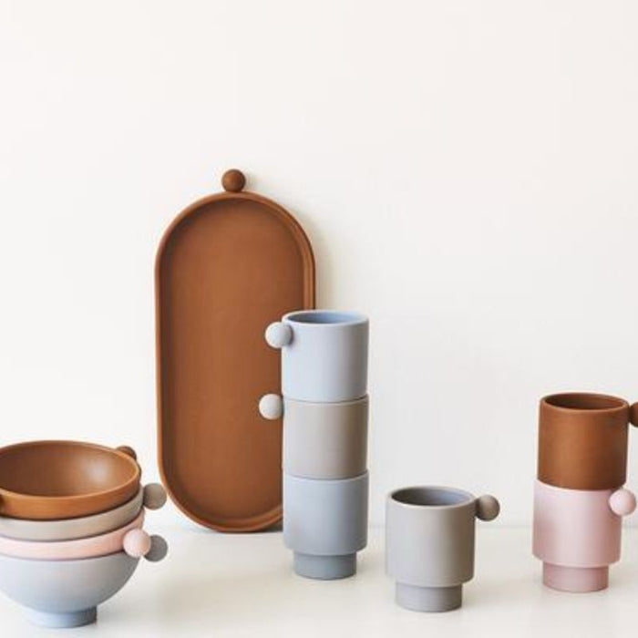 Tiny Inka Tray - Clay par OYOY Living Design - OYOY MINI - Kitchen | Jourès