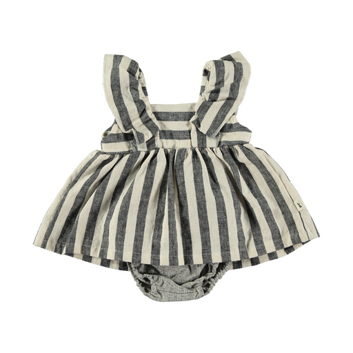 Dress and bloomer - 3m to 12m - Stripes par Petit Indi - Body & Grenouillères | Jourès