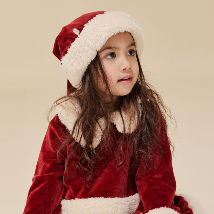 Tuque de Noël - 2T à 2T - Jolly Red par Konges Sløjd - Chapeaux & gants | Jourès
