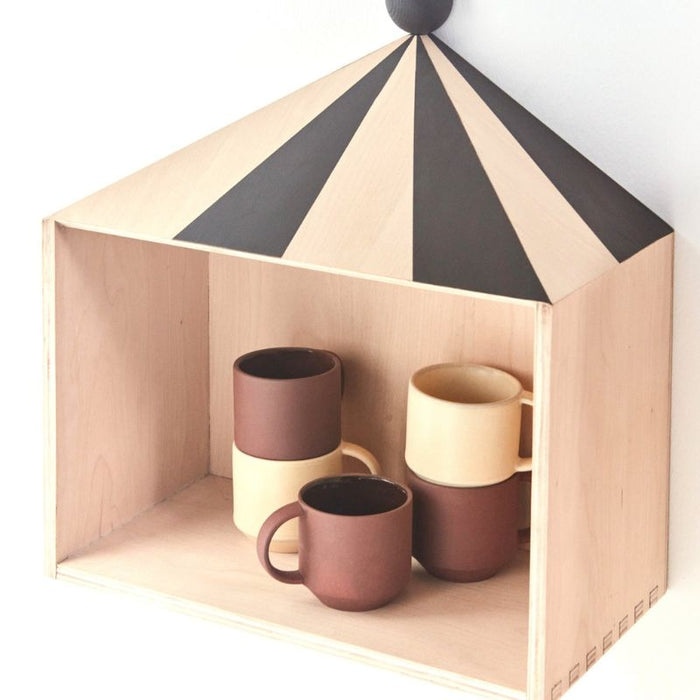 Circus Shelf - Low par OYOY Living Design - OYOY MINI - Bedroom | Jourès