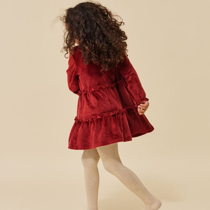 Jingle Dress - 12m to 4Y - Jolly Red par Konges Sløjd - Dresses | Jourès