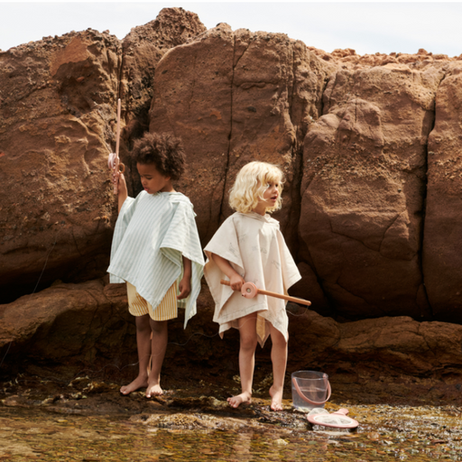 Paco Poncho - 1Y to 6Y - Crisp white / Sandy par Liewood - New in | Jourès