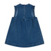 Sleeveless Dress - 6m to 36m - Denim par Petit Bateau - Dresses & skirts | Jourès
