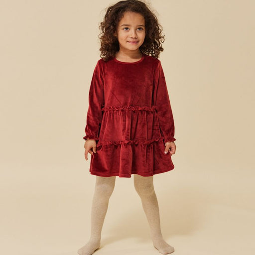 Jingle Dress - 12m to 4Y - Jolly Red par Konges Sløjd - Dresses & skirts | Jourès