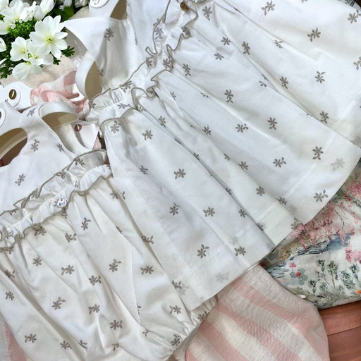 Summer Dress - 6m to 4Y - Delicate flowers par Pureté du bébé - Special Occasions | Jourès