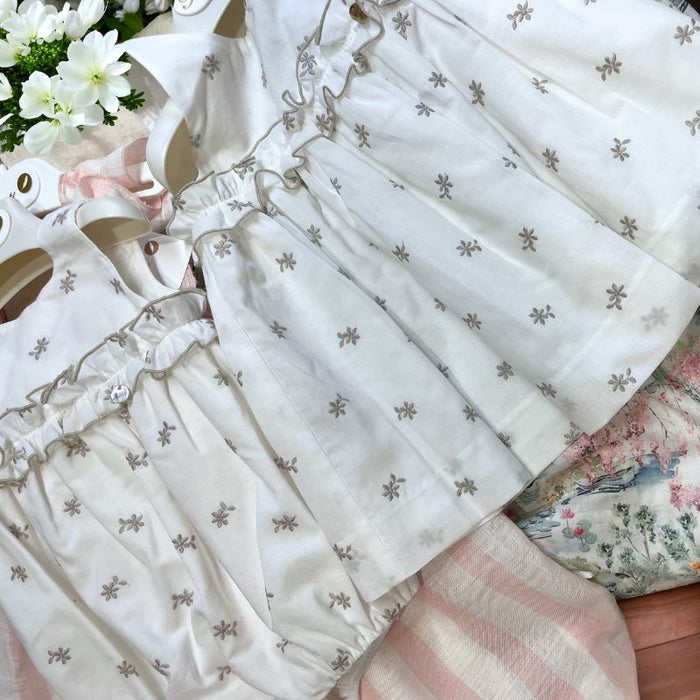 Summer Dress - 6m to 4Y - Delicate flowers par Pureté du bébé - Gifts $100 and more | Jourès