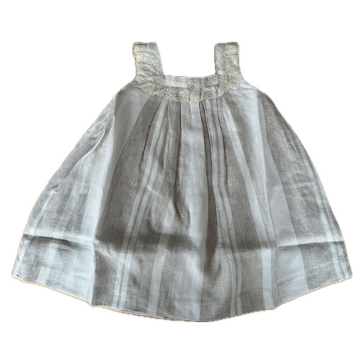 Sleeveless Summer Dress - 24m to 6Y - Grey par Pureté du bébé - The Sun Collection | Jourès