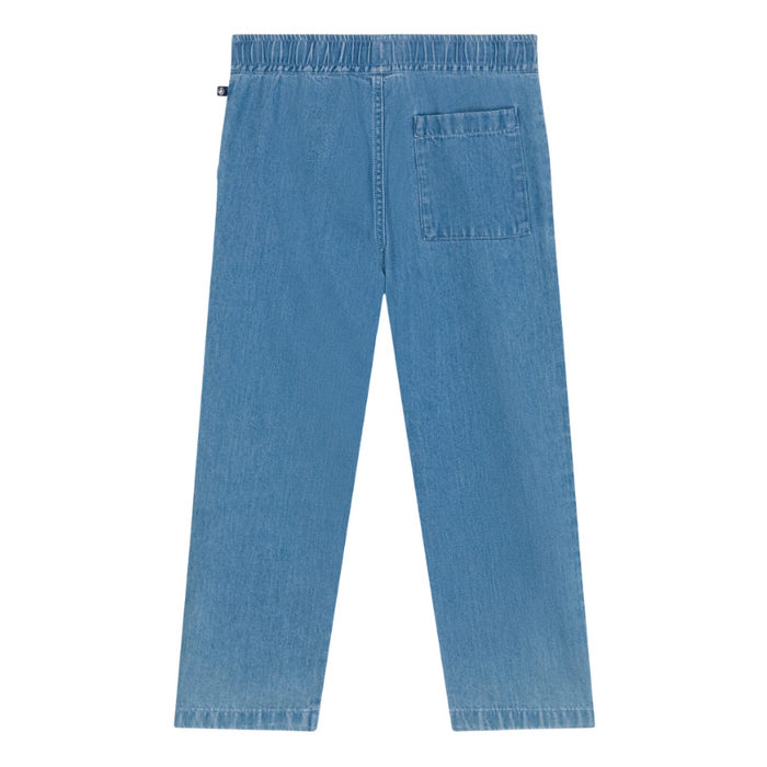 Denim Pants - 3Y to 5Y - Blue Denim par Petit Bateau - Pants & Shorts | Jourès