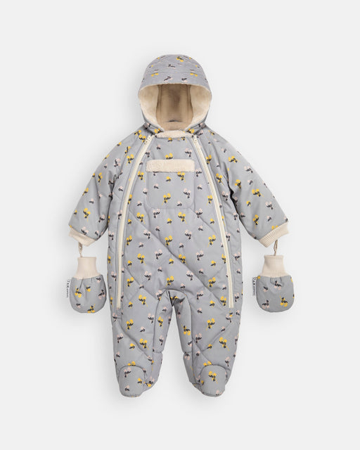 Snow Jumpsuit - Benji Prints Plush par 7AM Enfant Canada - Winter onesies & Snowsuits | Jourès