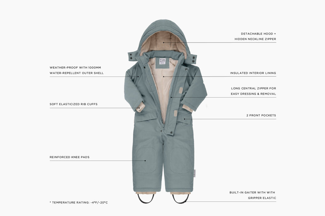 Snowsuit Grand - Benji Plush 1T-7Y par 7AM Enfant Canada - New in | Jourès