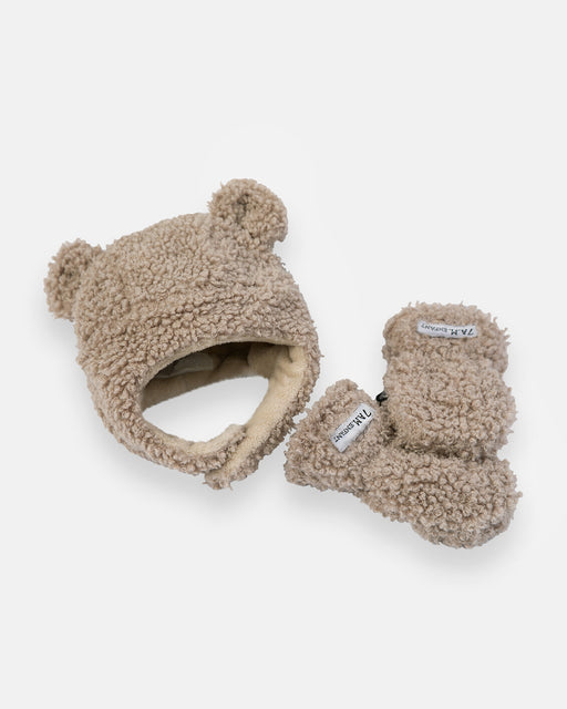 The Cub Set - Teddy | Hat & Mittens par 7AM Enfant Canada - New in | Jourès