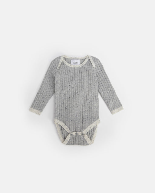 Long Sleeve Bodysuit - Hug Me par 7AM Enfant Canada - Bodysuits, Rompers & One-piece suits | Jourès