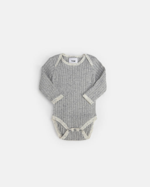 Long Sleeve Bodysuit - Hug Me par 7AM Enfant Canada - Bodysuits, Rompers & One-piece suits | Jourès