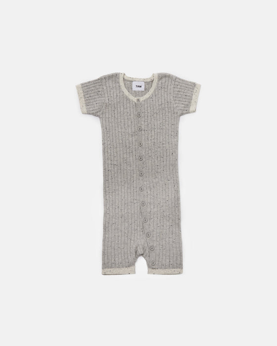 Short Sleeve Romper - Hug Me par 7AM Enfant Canada - 7AM | Jourès