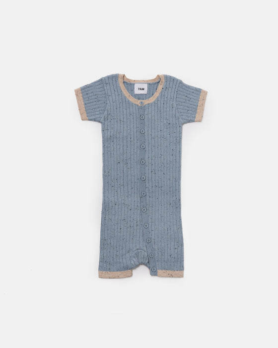 Short Sleeve Romper - Hug Me par 7AM Enfant Canada - Shorts | Jourès