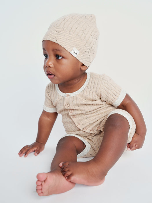 Short Sleeve Romper - Hug Me par 7AM Enfant Canada - Bodysuits, Rompers & One-piece suits | Jourès